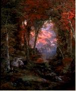 Thomas Moran Autumnal Woods oil painting